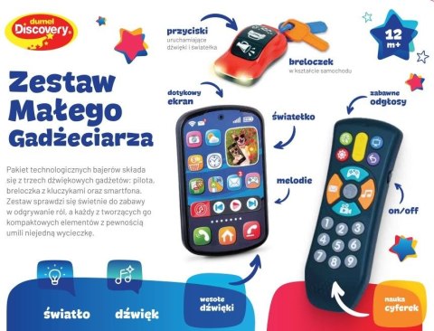 Zabawka dźwiękowa ZESTAW MAŁEGO GADŻECIARZA Discovery (DD45817)