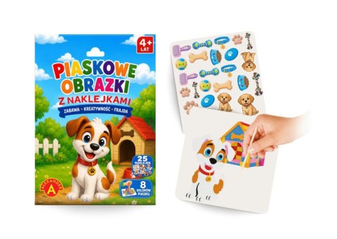 Zabawka edukacyjna piaskowe obrazki Piesek Alexander