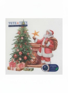 Serwetki BN Winter Magic mix nadruk bibuła [mm:] 330x330 Paw (TL235800)