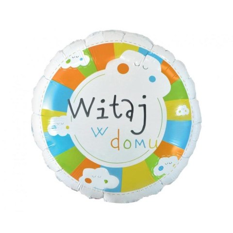 Balon foliowy Godan Witaj w domu 18cal (FG-OWWD)