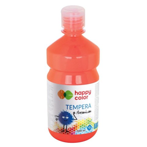 Farba tempera Happy Color kolor: koralowy 500ml 1 kolor. (HA 3310 0500-40)