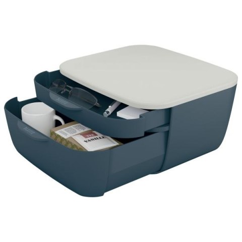 Pojemnik z szufladami Cosy szary 2 szuflad Leitz (53570089)
