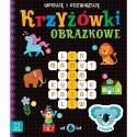 Książeczka edukacyjna Aksjomat Krzyżówki obrazkowe z koalą. Od 6 lat. Wpisuję i rozwiązuję