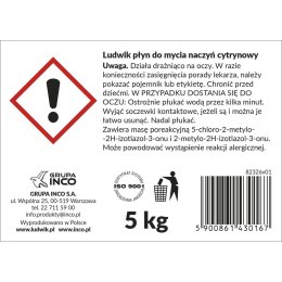 Płyn do naczyń Ludwik płyn do naczyń cytrynowy 5000ml