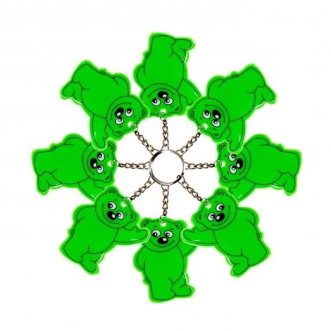 Brelok odblaskowy miś Starpak (481538)