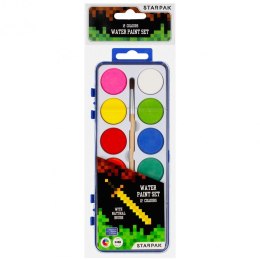 Farby akwarelowe Starpak Pixel kolor: mix 12 kolor. (489994)