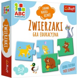 Gra edukacyjna Trefl ABC Malucha Zwierzaki (01940)