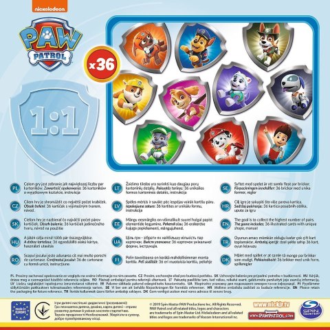 Gra logiczna Memos Psi Patrol Trefl (01892)