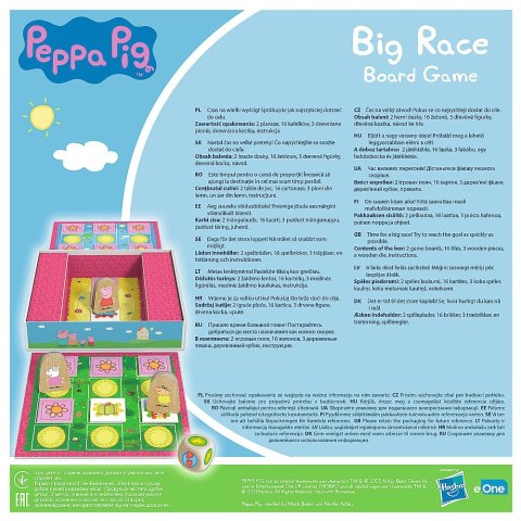 Gra planszowa Peppa Big race Trefl (02262)