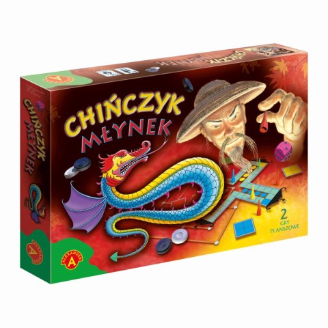 Gra planszowa chińczyk/młynek Alexander (5906018000511)