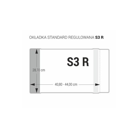 Okładka S3R-285 [mm:] 287x408-440 Biurfol (OZK-53)