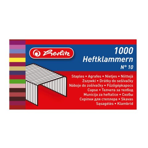 Zszywki 10 Herlitz 8760613 1000 szt (300000607)