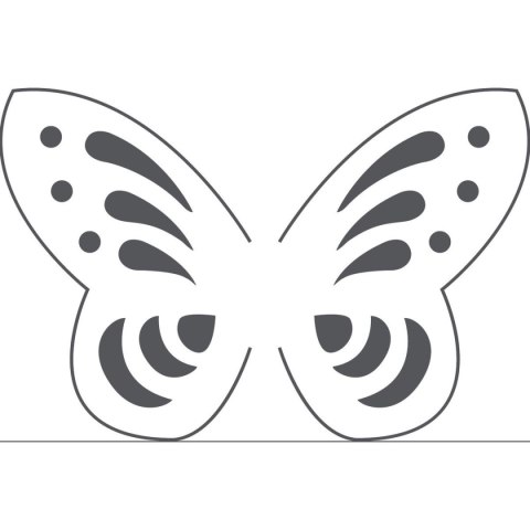 Dziurkacz ozdobny Craft-Fun Series kreatywny 3D motyl Titanum (T-8915-4)