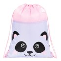 Saszetka Z Usztwnianą Klapką GREY PANDA mix St.Right (5903235655296)