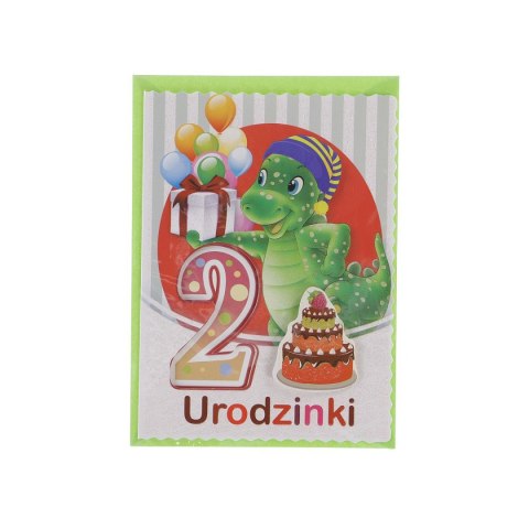 Kartka składana B6 urodziny 1-5 lat Top Graphic (5907786924894)
