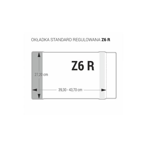 Okładka Z6R [mm:] 272x393-437 Biurfol (OZK-40)