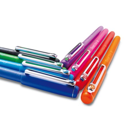 Długopis olejowy iZee wkład zielony 0,26mm Pentel (BX457-D)