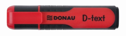 Zakreślacz D-Text wkład czerwony 1,0-5,0mm Donau (7358001PL-04)