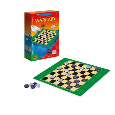 Gra planszowa Warcaby Mini Alexander (0392)