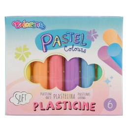 Plastelina Patio 6 kol. Pastel Colorino Kids mix (84972)