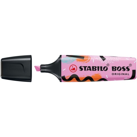 Zakreślacz BOSS by Ju Schnee fuchsia wkład fioletowy 2,0-5,0mm Stabilo (70/158-101)