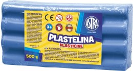 Plastelina Astra 1 kol. niebieska 500g