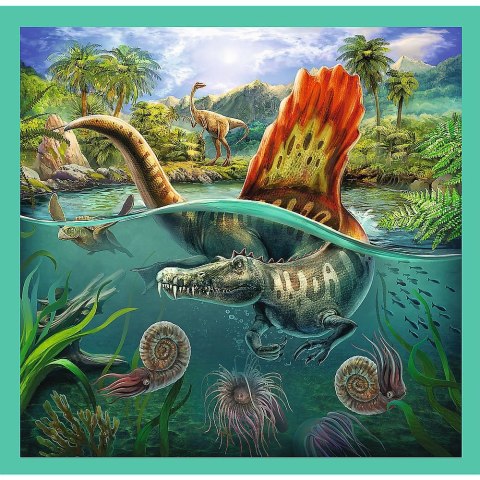 Puzzle Disney niezwykły świat dinozaurów 3, 4, 6, 9 el. Trefl (34837)