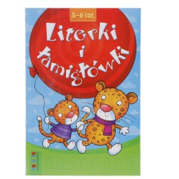 Książeczka edukacyjna Literka Literki i łamigłówki 5-6 lat