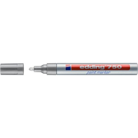 Marker specjalistyczny wkład srebrny 2,0-4,0mm okrągła końcówka Edding (750/054/S ED)