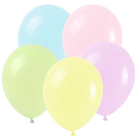 Balon gumowy pastelowe makaroniki pastelowy 250mm Arpex (K6242)