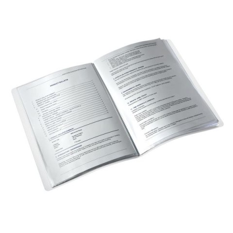 Teczka ofertowa Wow A4 kolor: CZARNY 40 kieszeni Leitz (46320095)