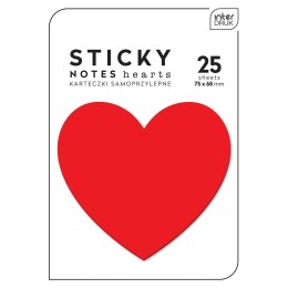 Zakładki indeksujące HEARTS 75X68 [mm:] 76x68 Interdruk (5902277327154)