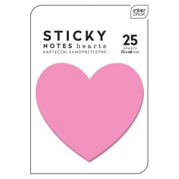 Zakładki indeksujące HEARTS 75X68 [mm:] 76x68 Interdruk (5902277327154)
