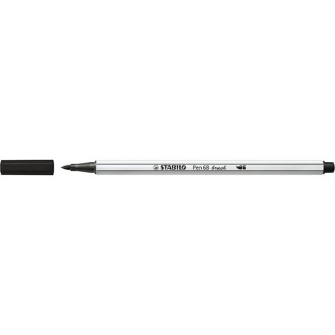 Flamaster Stabilo Pen 68 brush czarny 1 kol. (568/46)