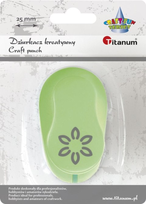 Dziurkacz ozdobny Craft-Fun Series 25mm kwiat Titanum (T-8810-2)