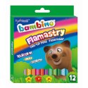 Flamaster Brokatowe 12 kol. St.Right