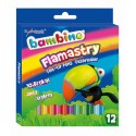 Flamaster Brokatowe 12 kol. St.Right