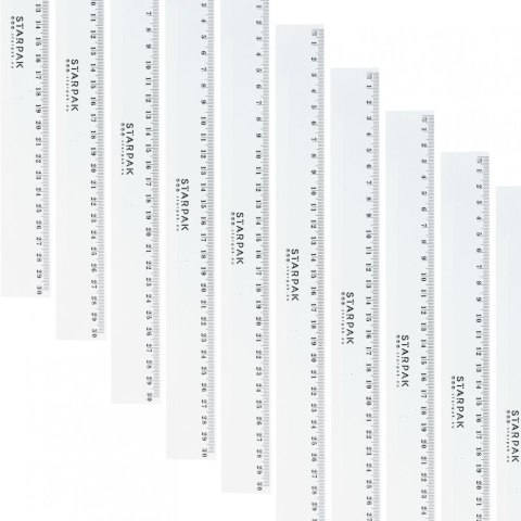 Linijka plastikowa 30cm Starpak (472867)