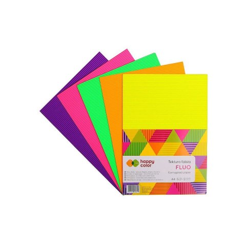 Karton falisty Happy Color mix (HA 7720 2030-Fluo)