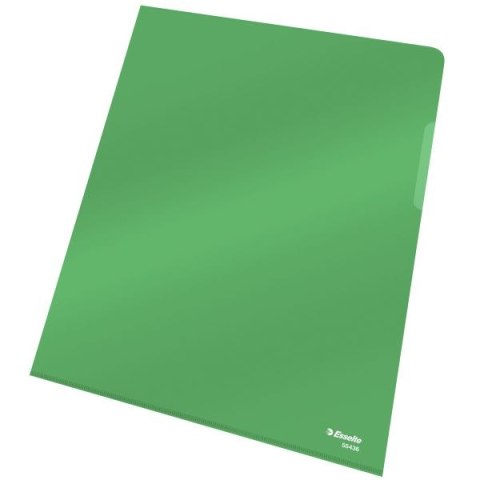 Ofertówka A4 kolor: zielony typu L 150 mic. Esselte (55436)