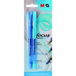 Długopis M&G Focus Semi Gel niebieski 0,5mm (ABP62977)