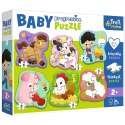 Puzzle Trefl Amscar Films Bing baby Farma (44000)