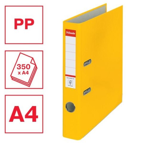 Segregator dźwigniowy Ekonomiczny A4 50mm żółty Esselte (81191)