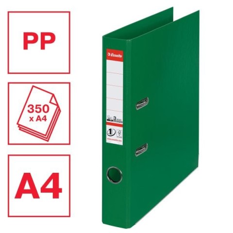 Segregator dźwigniowy No.1 Power A4 50mm zielony Esselte (811460)