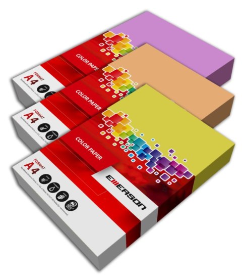 Papier kolorowy A4 kolorowy 4003 kanarkowy 80g Emerson (xem408003)