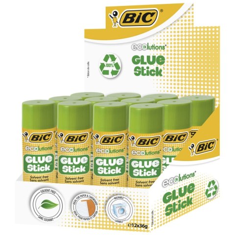 Klej w sztyfcie Ecolutions 36g 36g Bic (905511)