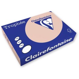 Papier kolorowy Trophee kolorowy A4 łososiowy 160g (xca41104)