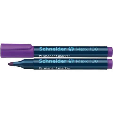 Marker permanentny Maxx 130 wkład fiolet 1,0-3,0mm okrągła końcówka Schneider (113008)