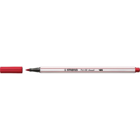 Flamaster Pen 68 brush ciemnoczerwony 1 kol. Stabilo (568/50)