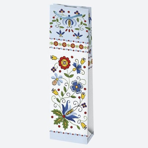 Torba prezentowa butelkowa [mm:] 120x400x 90 Pol-mak (T12)